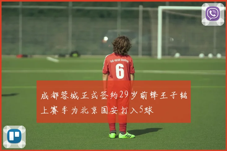 成都蓉城正式签约29岁前锋王子铭上赛季为北京国安打入5球